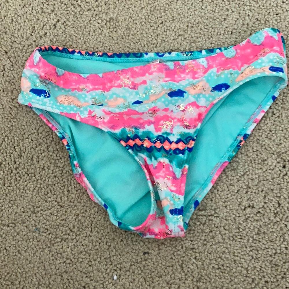 Justice bathing suit bikini bottoms